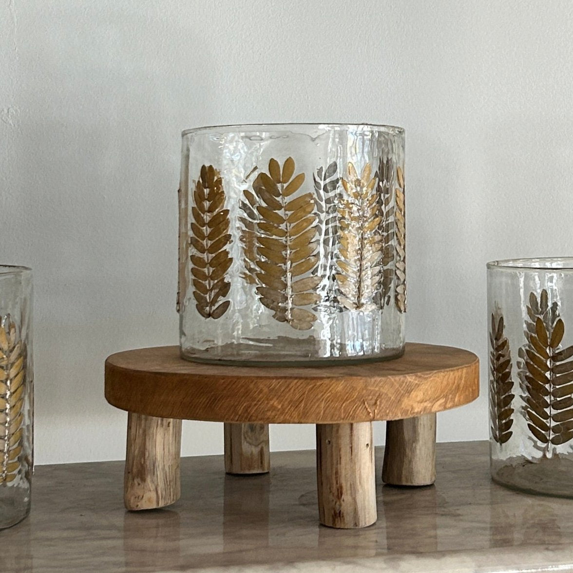 Gold Leaf Imprint Planter